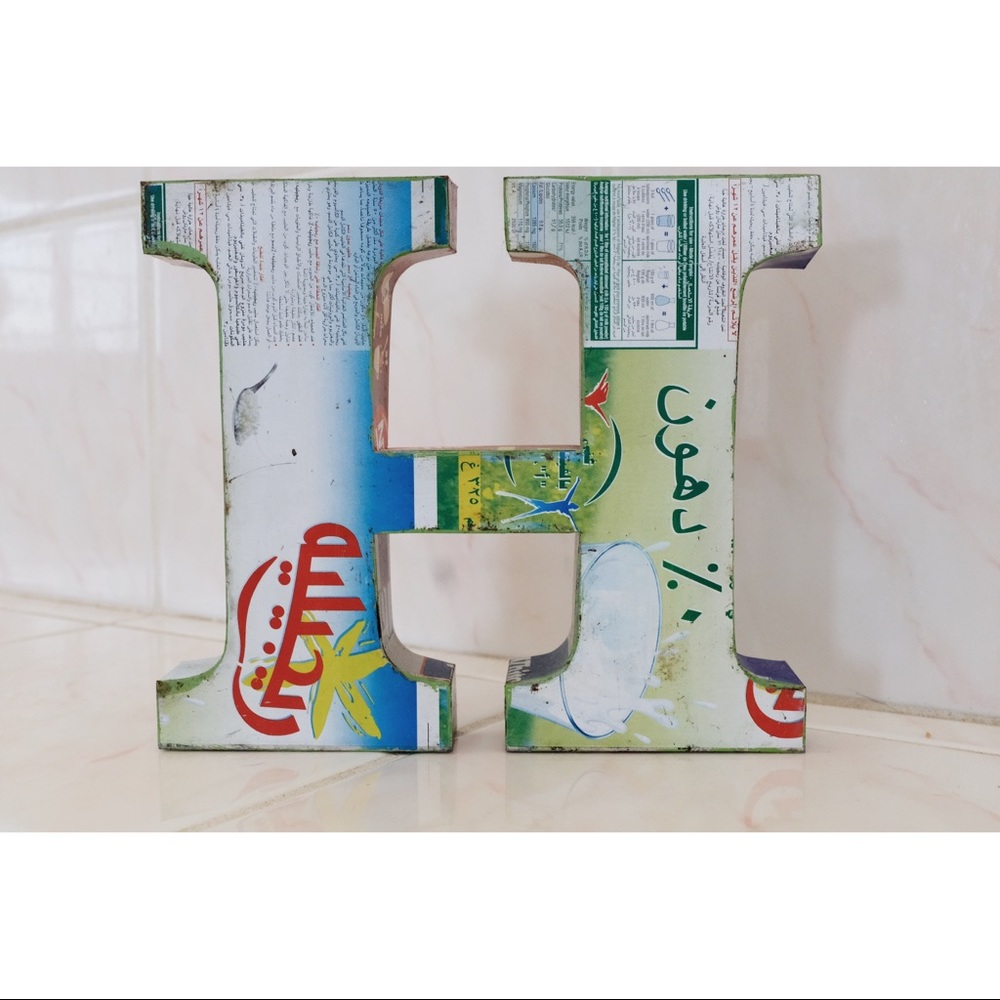 Letter “H” Wall/Table Object
